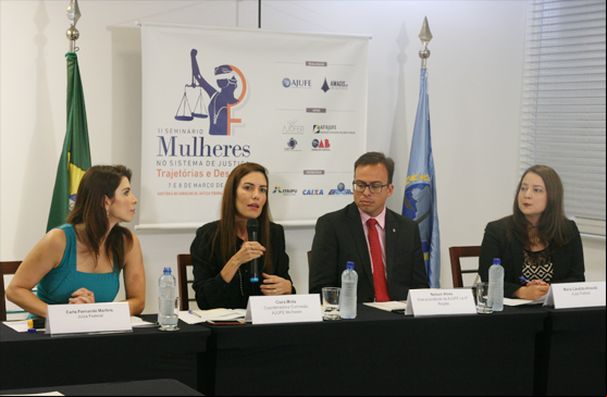 Comissão Ajufe Mulheres revela o perfil da magistrada brasileira a jornalistas