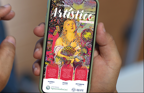 Ajufe divulga 6ª edição do Caderno Artístico dos(as) Aposentados(as)