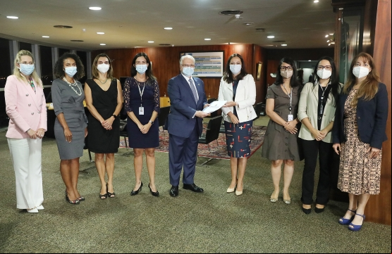 Comissão Ajufe Mulheres reforça a necessidade de uma maior participação feminina no Poder Judiciário junto a ministros